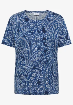 T-Shirt mit Rundhals und Minimal Print