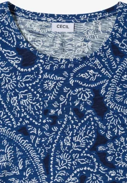 T-Shirt mit Rundhals und Minimal Print