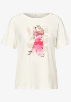 T-Shirt mit Rundhals und Print
