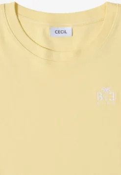 T-Shirt mit Rundhals und Print-Detail