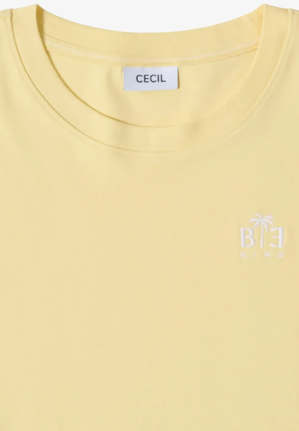 T-Shirt mit Rundhals und Print-Detail
