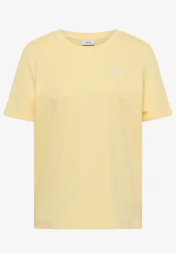 T-Shirt mit Rundhals und Print-Detail