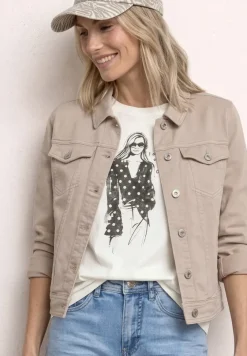 T-Shirt mit Rundhals und Print