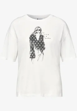 T-Shirt mit Rundhals und Print