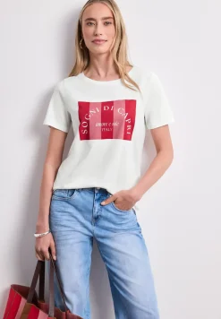 T-Shirt mit Rundhals und Print