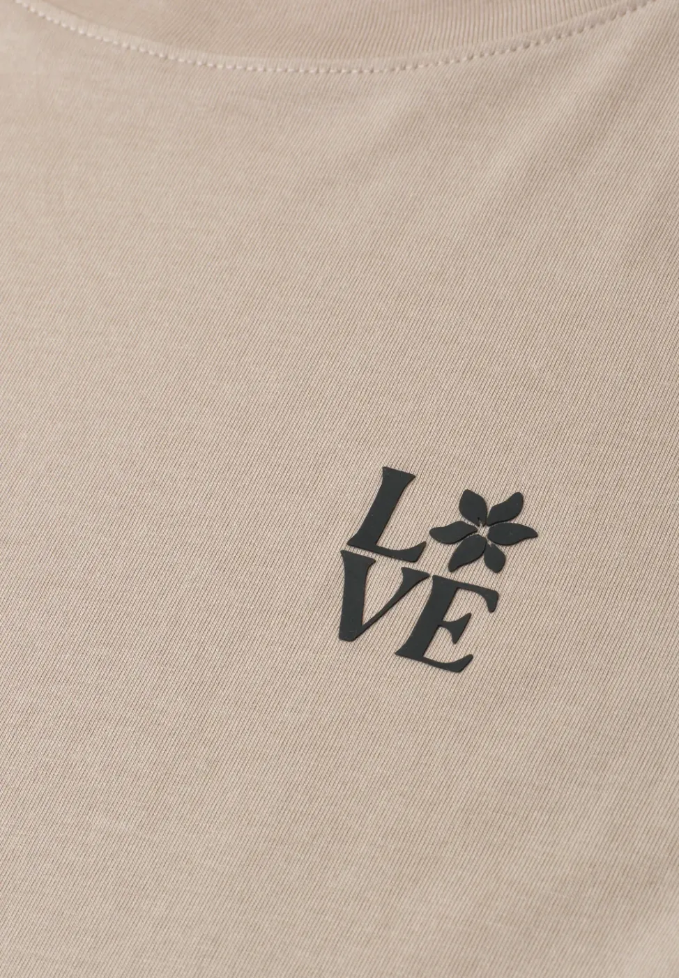 T-Shirt mit Rundhals und Printdetail