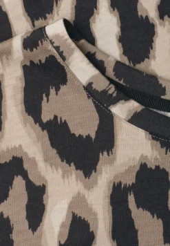 T-Shirt mit Rundhals und Spitze