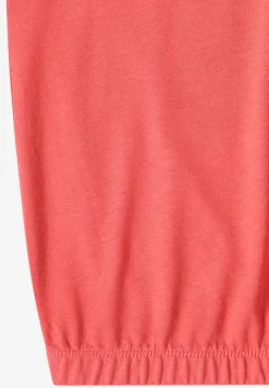 T-Shirt mit Rundhals und Turn-Up-Detail