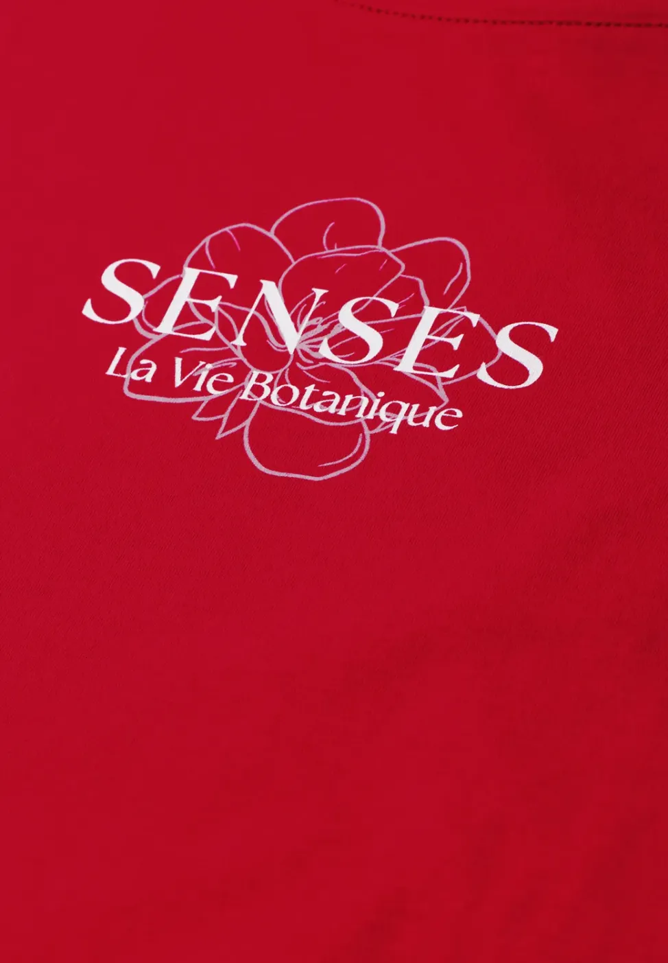 T-Shirt mit Rundhals und Wording Artwork