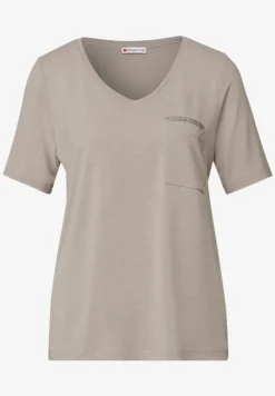 T-Shirt mit Schmuckdetail