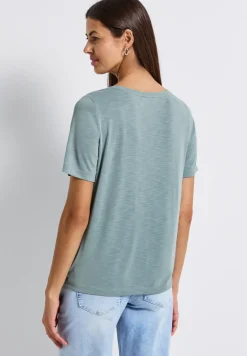 T-Shirt mit Schmuckdetail