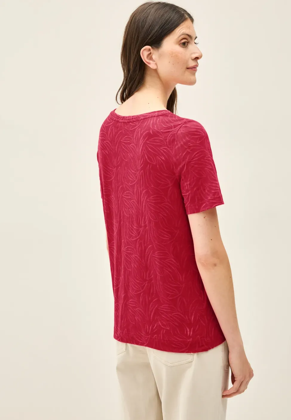 T-Shirt mit Schmucksteinen