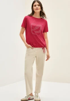 T-Shirt mit Schmucksteinen