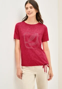 T-Shirt mit Schmucksteinen
