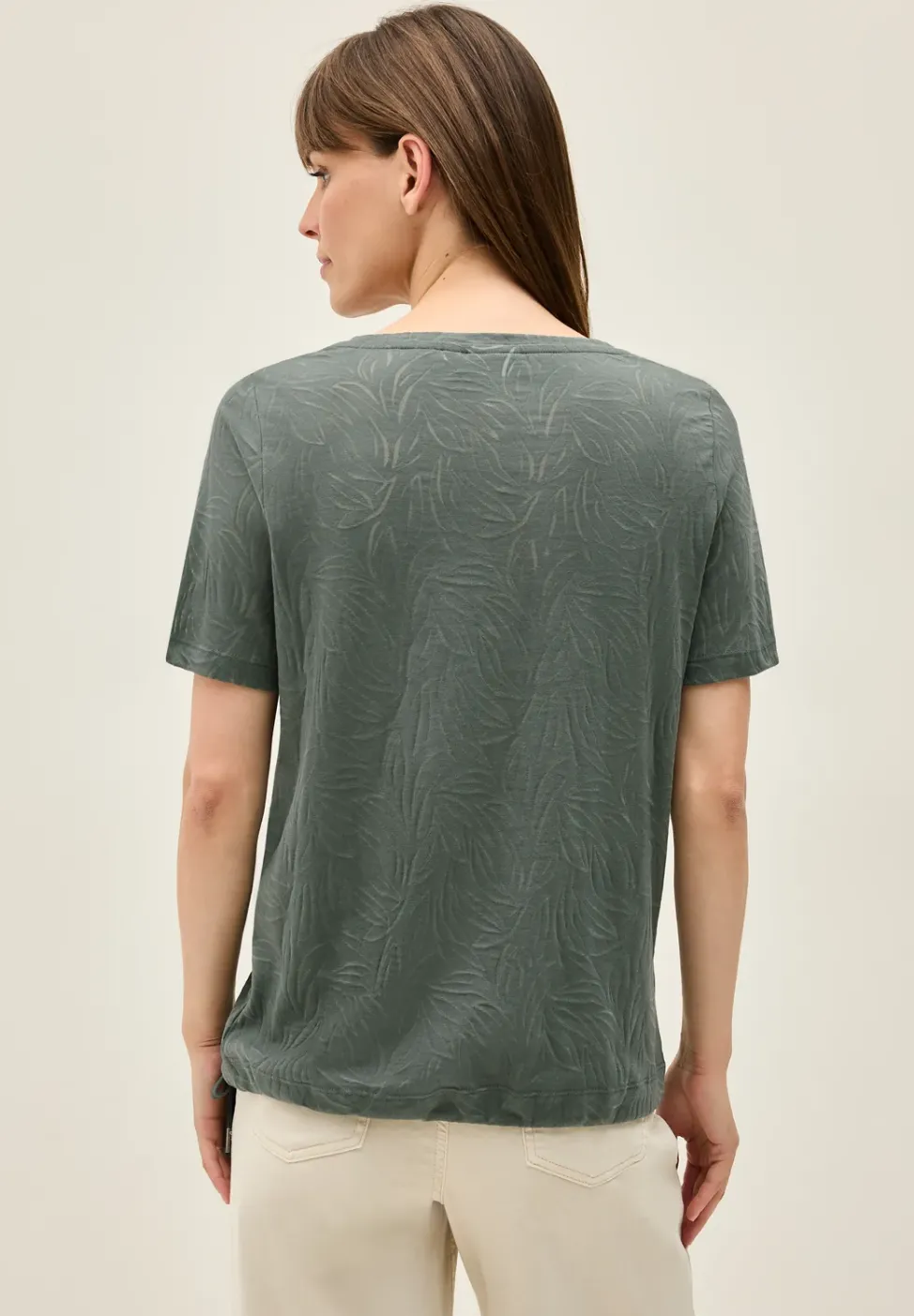 T-Shirt mit Schmucksteinen