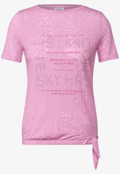 T-Shirt mit Schmucksteinen