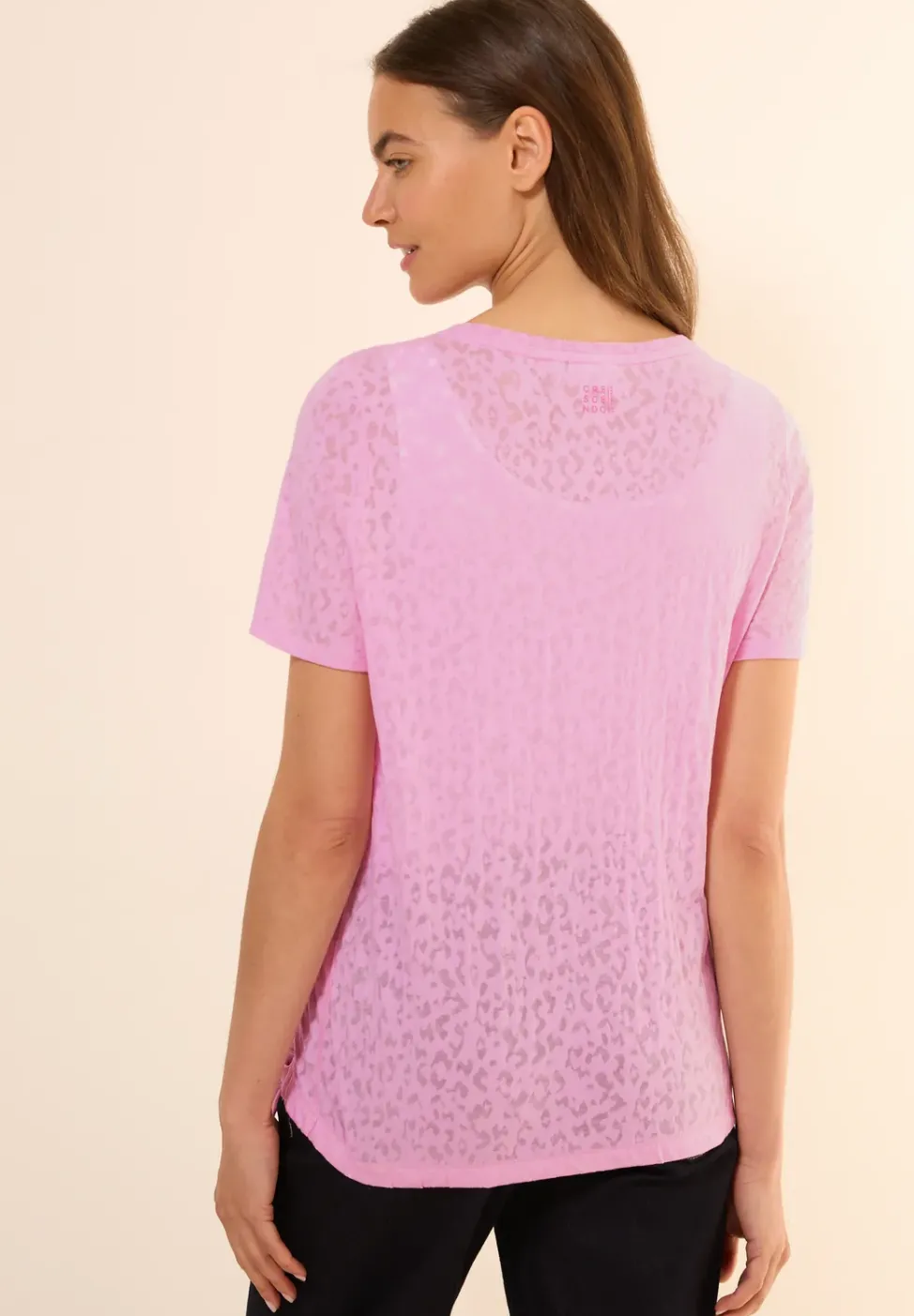 T-Shirt mit Schmucksteinen