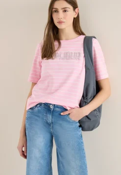T-Shirt mit Schmuckstein Wording