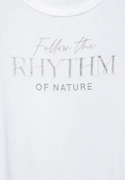 T-Shirt mit Schriftzug