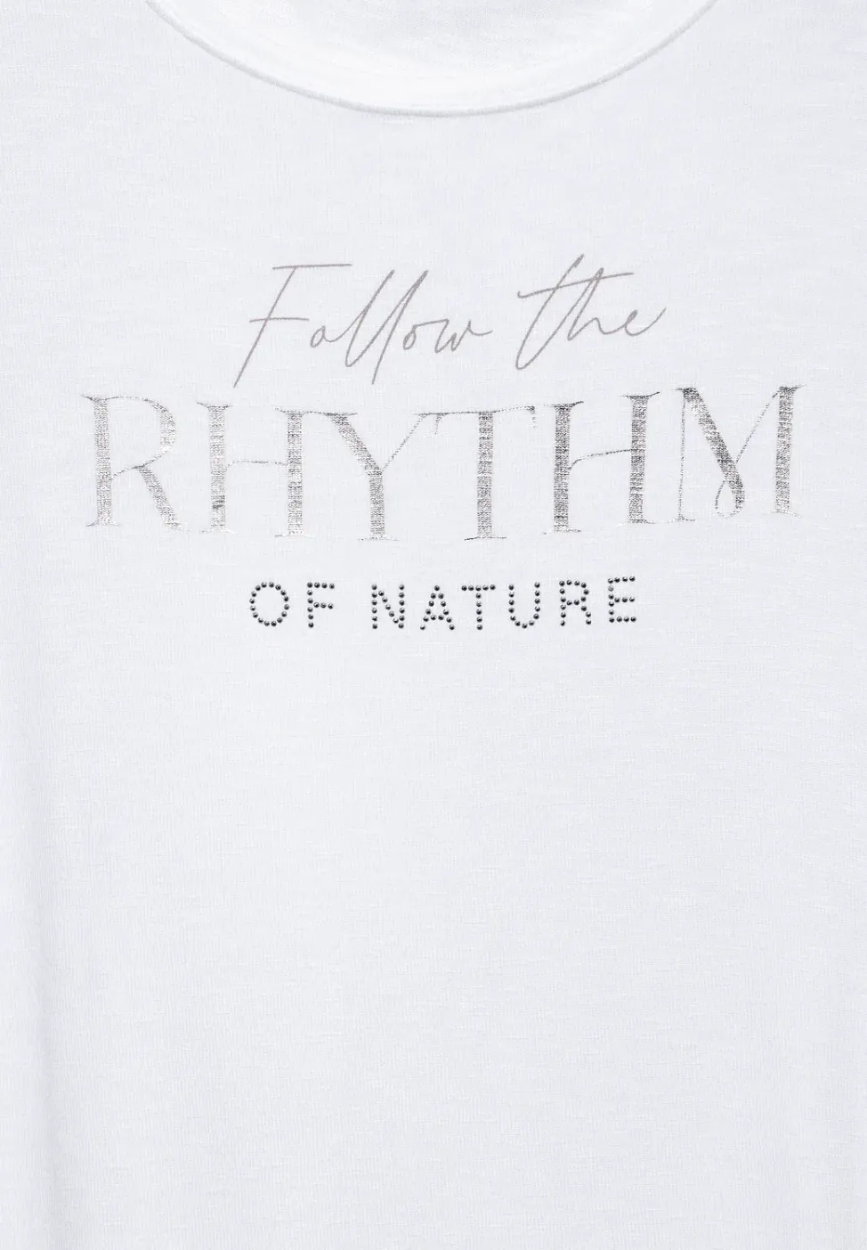 T-Shirt mit Schriftzug
