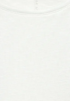 T-Shirt mit Spitzendetail