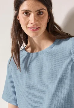 T-Shirt mit Struktur