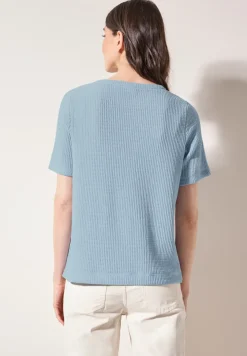 T-Shirt mit Struktur
