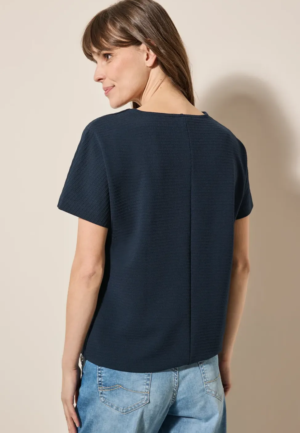 T-Shirt mit Struktur