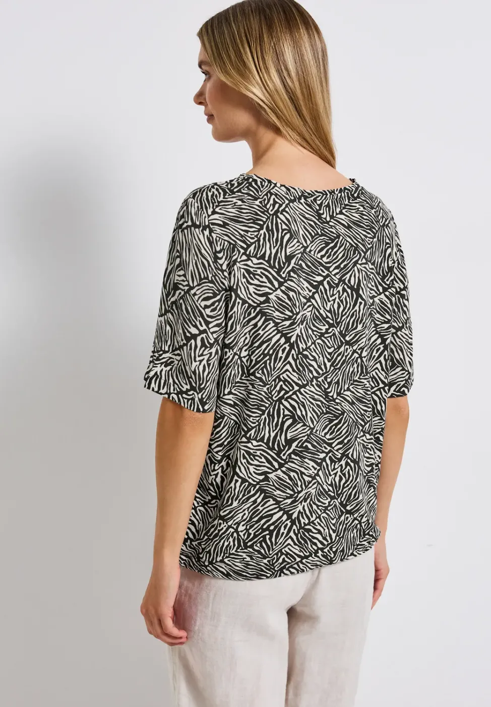 T-Shirt mit Tunnelzug