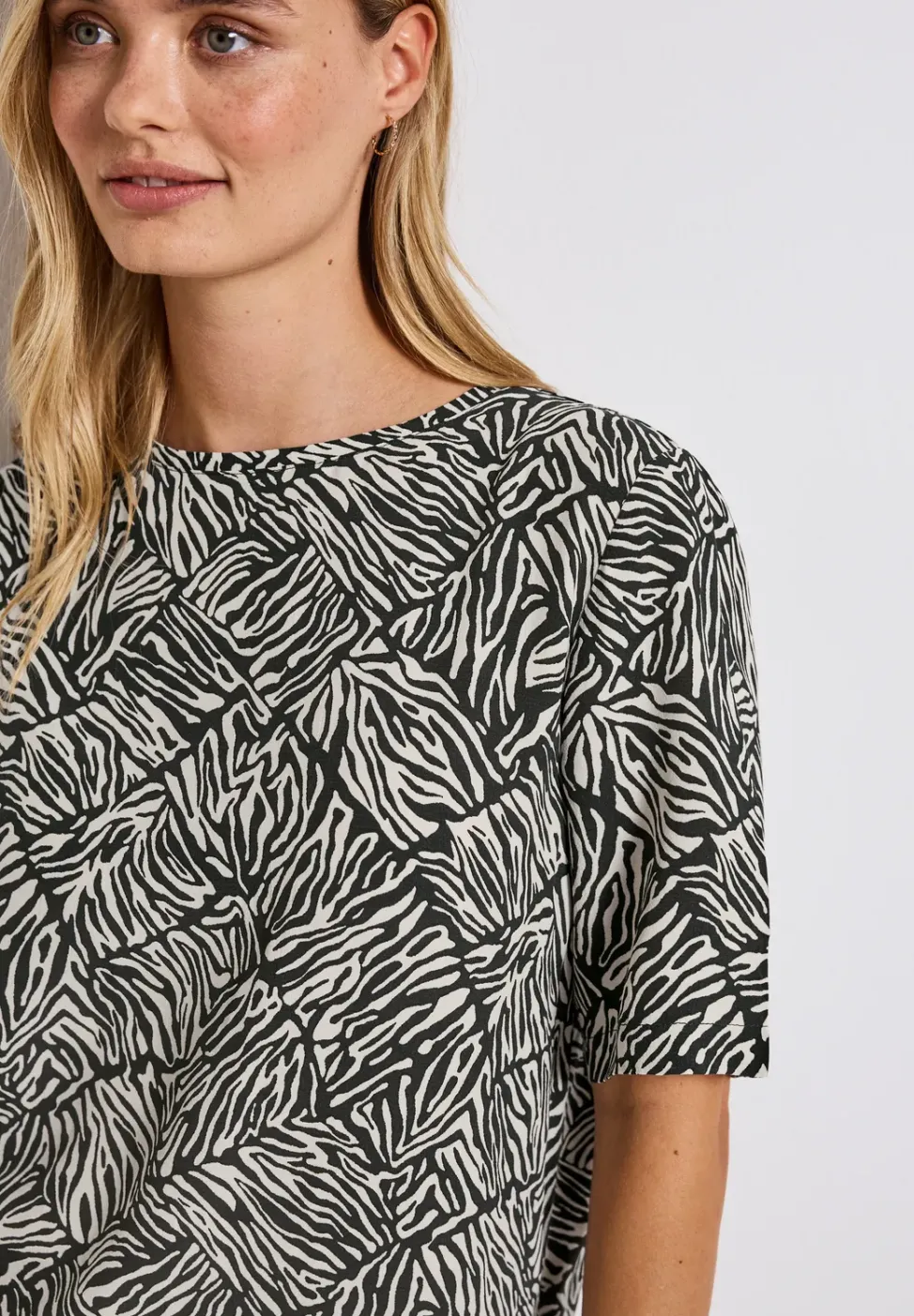 T-Shirt mit Tunnelzug