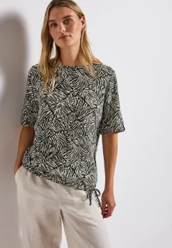 T-Shirt mit Tunnelzug