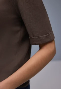 T-Shirt mit Turn-Up