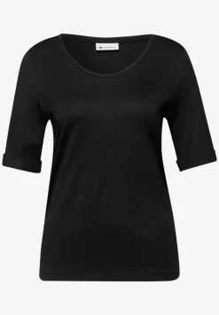 T-Shirt mit Turn-Up
