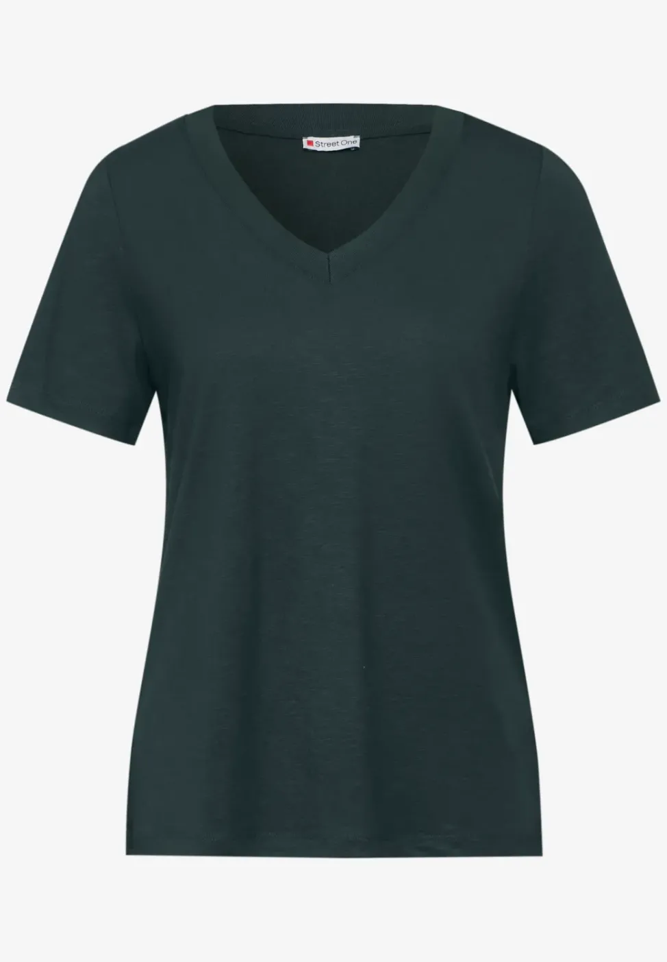 T-Shirt mit V-Ausschnitt