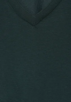 T-Shirt mit V-Ausschnitt