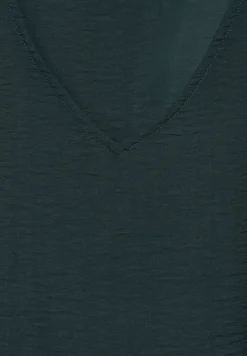 T-Shirt mit V-Ausschnitt