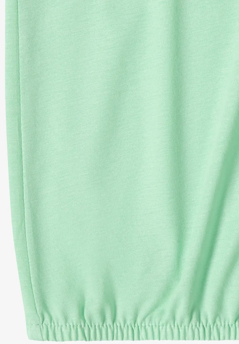T-Shirt mit V-Neck und Spitzendetail