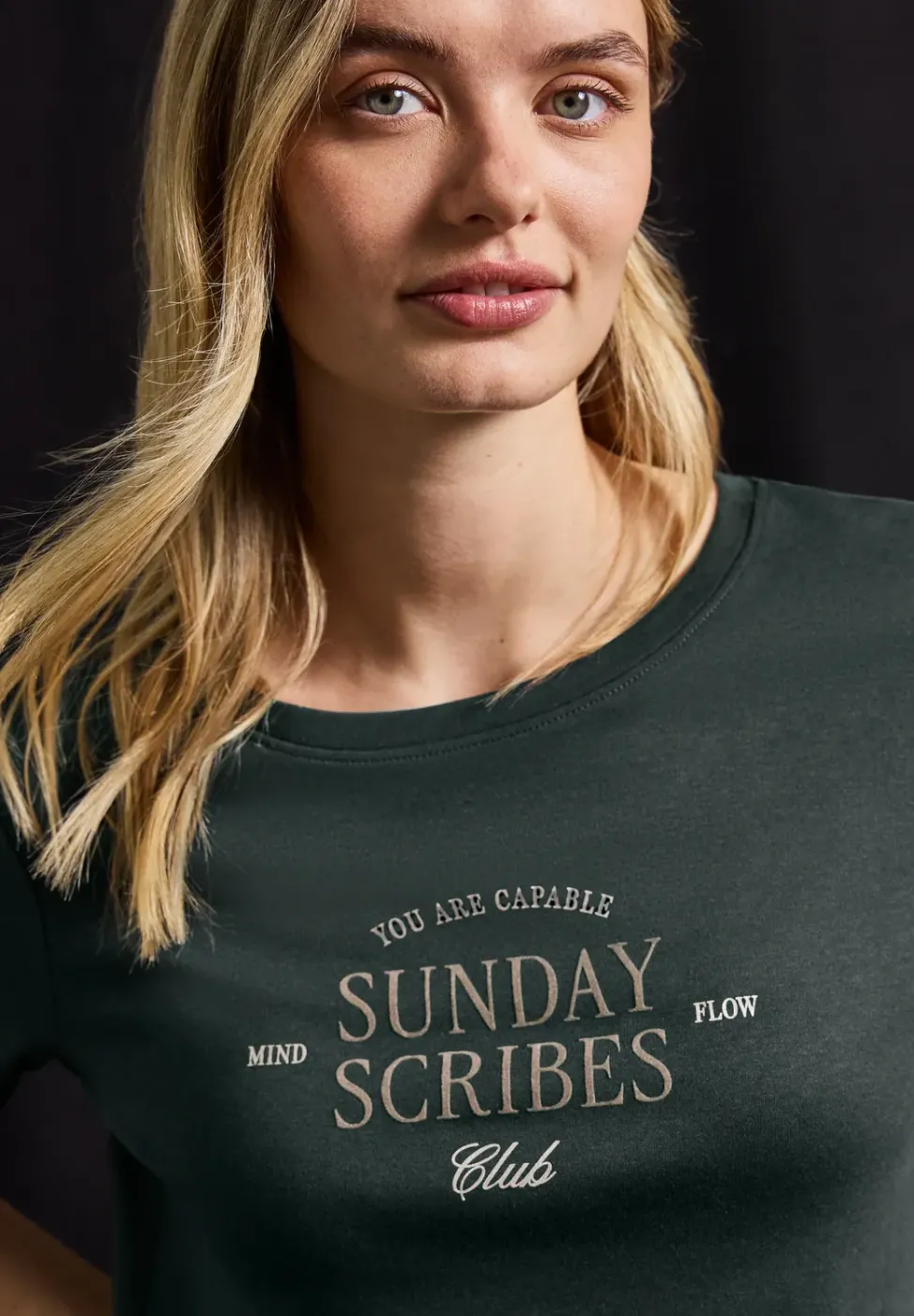 T-Shirt mit Wording
