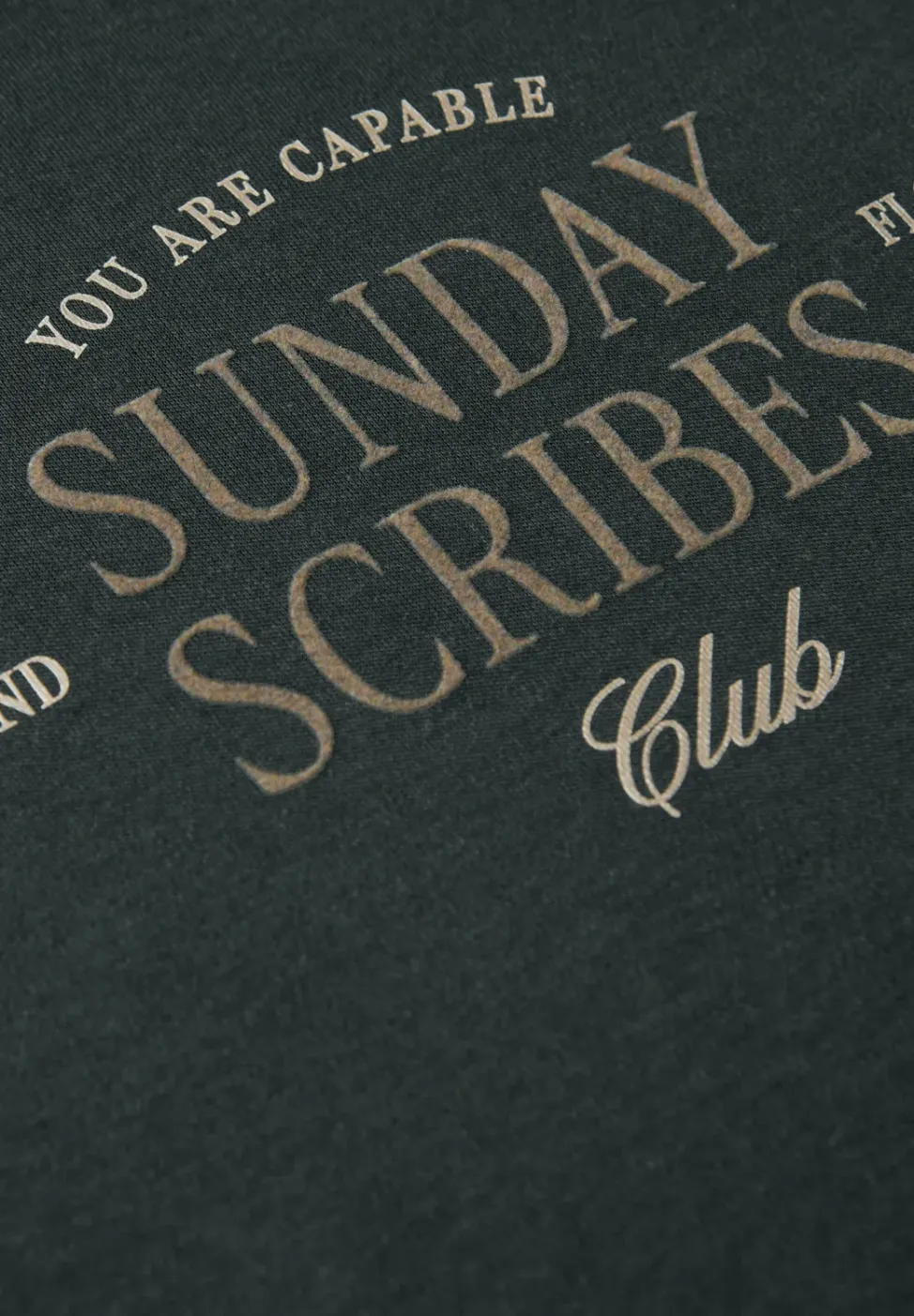 T-Shirt mit Wording