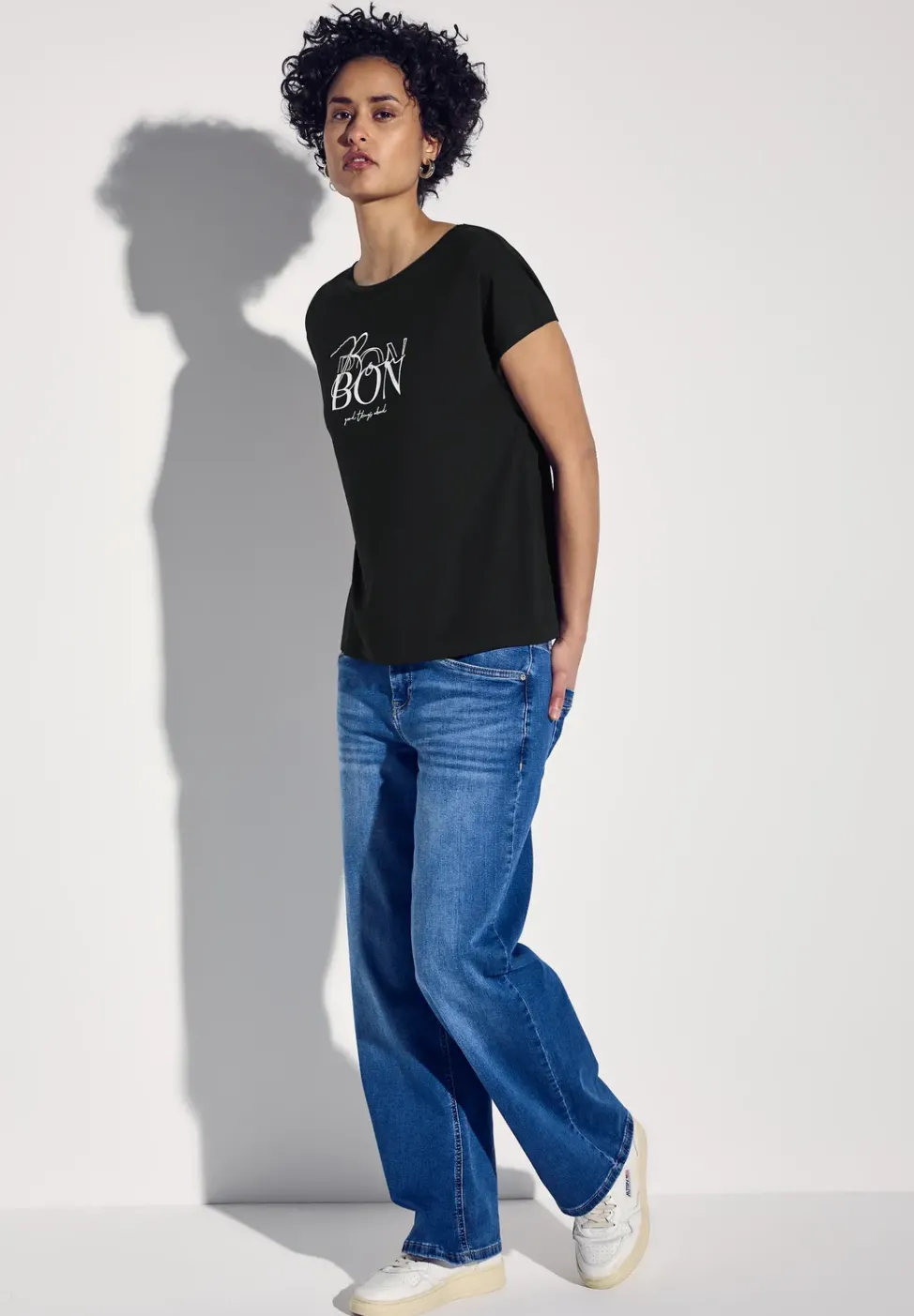 T-Shirt mit Wording