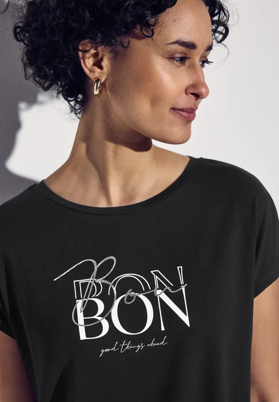 T-Shirt mit Wording
