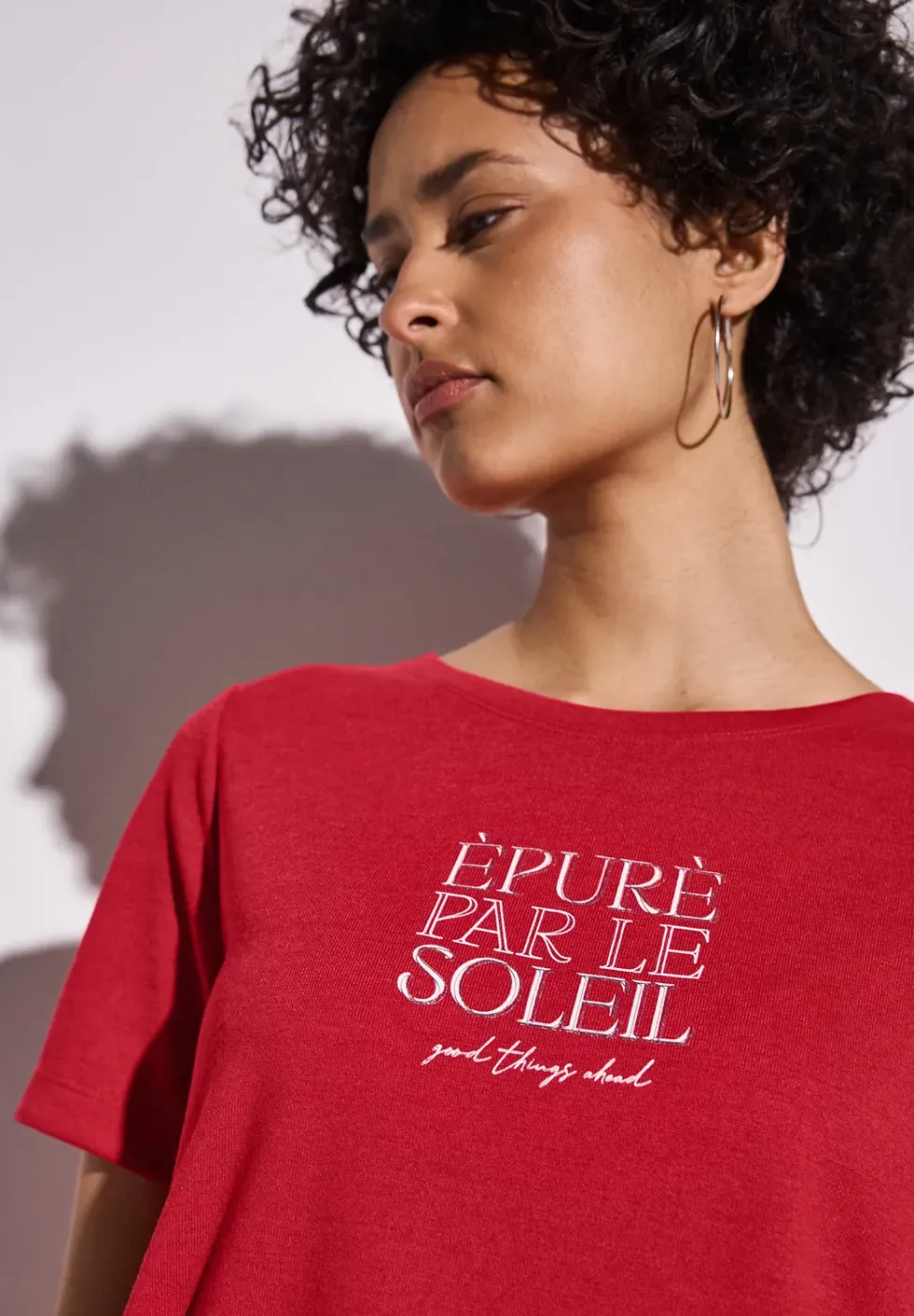 T-Shirt mit Wording