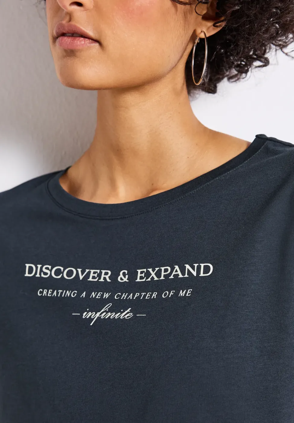 T-Shirt mit Wording