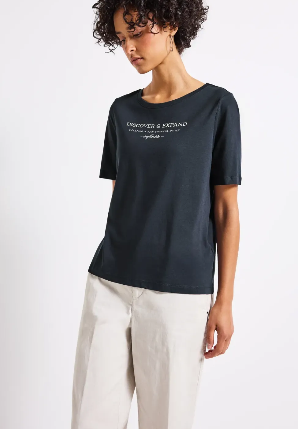 T-Shirt mit Wording