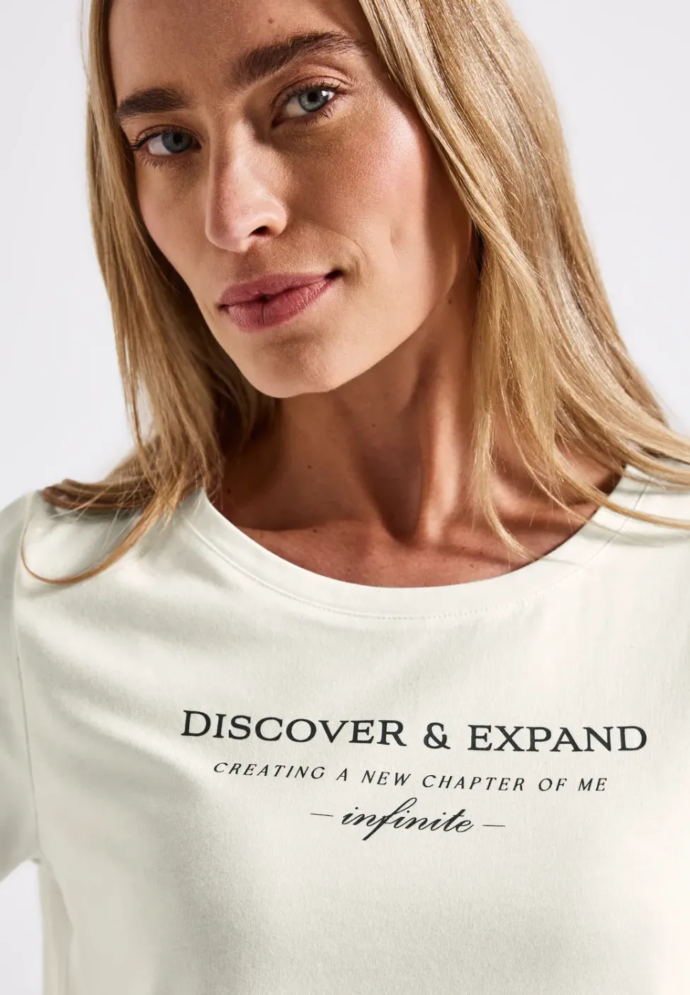 T-Shirt mit Wording