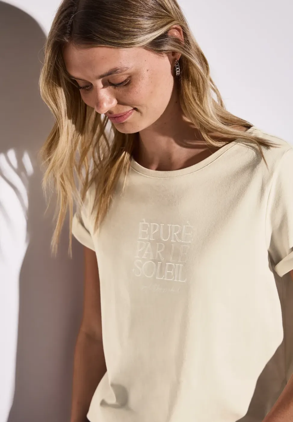 T-Shirt mit Wording