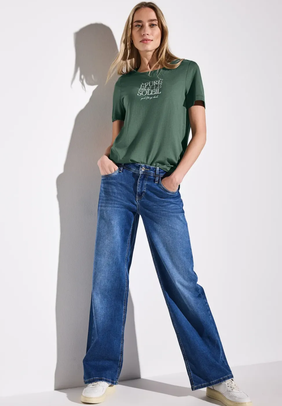 T-Shirt mit Wording
