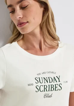 T-Shirt mit Wording
