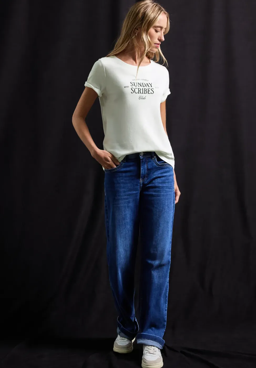 T-Shirt mit Wording