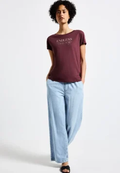 T-Shirt mit Wording